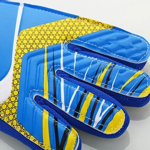 High Quality Custom Made American Football <b>Gloves</b> <b>with</b> Latex Hand <b>Grips</b> for Training-Customizable Color & Logo Safety Design - Product Image 5