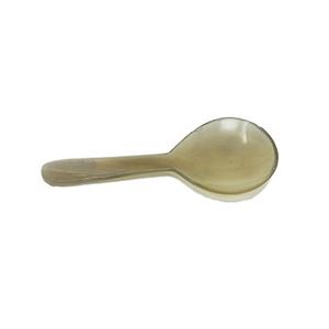 Cubertería con cuerno Natural de aspecto antiguo para restaurante, cubertería plana con cuerno Natural de buey y búfalos, vajilla, cuchara de servicio - Product Image 6