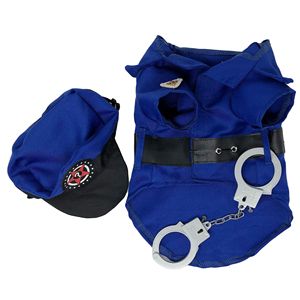 Pawlice Pawtrol polizia cane da compagnia Costume uniforme elegante per animali domestici vestiti per cani vestiti di divertimento - Product Image 4