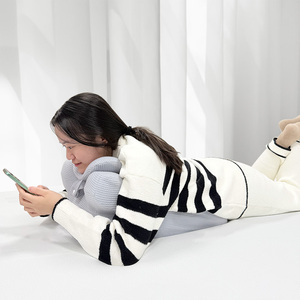 <span class=keywords><strong>2025</strong></span> Ergonomic Bộ nhớ bọt mặt xuống vị trí gối gối đọc sách massage dễ bị chức năng đệm cho ngủ - Product Image 2