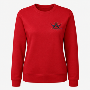 Sweat-shirt de sport pour femme de haute qualité, conçu avec un tissu en coton mélangé respirant, coupe flexible - Product Image 1