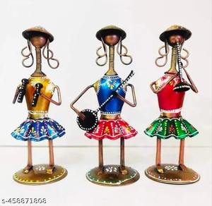 Escultura moderna de lujo de bailarina de metal, elegante figura de bailarina para decoración del hogar, arte para habitación, regalo, adorno minimalista para mesa. - Product Image 2