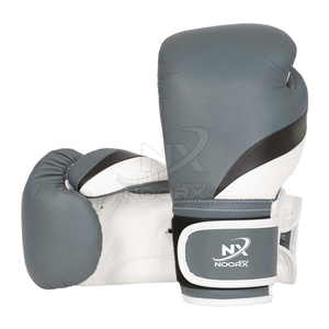 Guantes de Boxeo de Cuero Premium de Alta Calidad, Resistentes al Viento, Ajustables con Correa, Transpirables, Ligeros, Personalizables para Adultos - Product Image 2