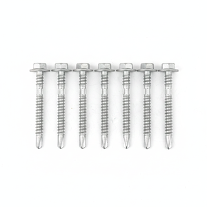 Self-Drilling Screws Washer Head Zinc/Hot-Dip Galvanized Carbon Steel Metric/Inch Standard Thread Class 8 - Product Image 1