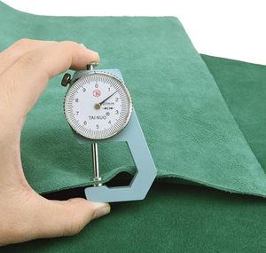 Green Suede Leather Sheet Soft <b>Split</b> Cow Hide for Bags Pouches Gloves Furniture Car Seats - Product Image 6