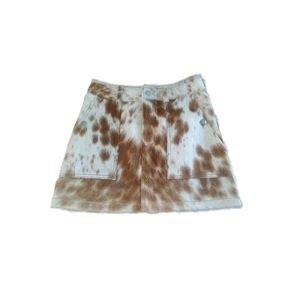 กางเกงขาสั้นหนังแท้ลายขนสัตว์สำหรับผู้ชาย งานสั่งทำใหม่ คุณภาพสูง พรีเมียม ทำมือ ทนทาน หนังวัวแท้ แฟชั่น - Product Image 1