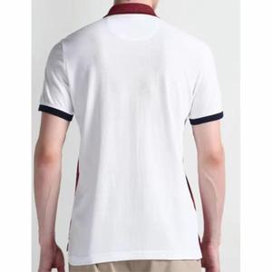 Polos pour hommes, coupe ajustée, confortables, durables, logo personnalisé, très demandés, 100% coton, toutes les couleurs, service OEM. - Product Image 5