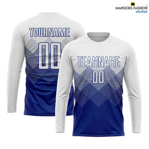 Uniforme Deportivo Personalizable de Fútbol Blanco Real, Transpirable, con Costuras Duraderas y Corte Atlético - Product Image 3