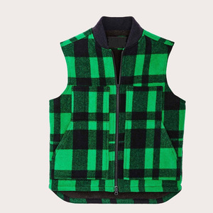 Chaleco de Lana para Hombre CHALASA SPORTS, Transpirable, Cortavientos, Tejido de Poliéster/Algodón, Cuello en V, Cierre de Cremallera, Logotipo Frontal - Product Image 6