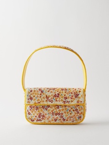 Sac à main artisanal pour femme, accessoire de mode durable et délicat, orné de perles et de fleurs brodées, motif étoile, pour festival d'automne, usage quotidien, fermeture éclair artisanale - Product Image 3