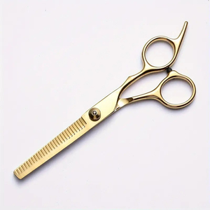 Adjustable tension <b>screw</b> Salon Hair Scissors <b>Set</b> Cutting & Thinning Shears, Stainless Steel Barber Tools for Hairdresser - Product Image 2