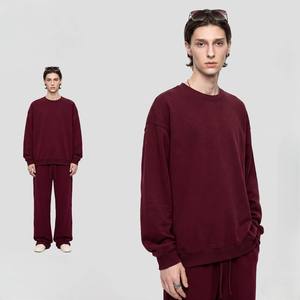 Sudaderas de Color Sólido 100% Algodón de Alta Calidad al por Mayor, Diseño Personalizado e Impresión de Diseño, Conjuntos de Sudaderas Unisex - Product Image 3