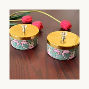 Premium Metal Gold Dry Fruits <b>Box</b> Customized Luxury Gift Packaging <b>Storage</b> Container Back to School Steamable Foldable - Product Image 6