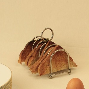 Arc-Shaped Metal Bread <b>Rack</b> Standing Type Five Layers Minimalist <b>Kitchen</b> <b>Storage</b> Holder Durable Non-Folding - Product Image 1