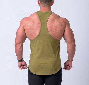 2021 nueva moda para hombre, ropa de gimnasio personalizada para Fitness, chaleco sin mangas, camiseta informal para entrenamiento de culturismo, camisetas sin mangas musculares - Product Image 2