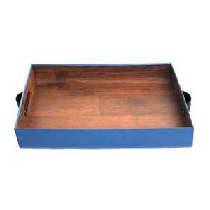 Plateau décoratif artisanal en bois massif, design original, multi-usages, pour la décoration intérieure, la restauration de mariage et les fruits secs - Product Image 5