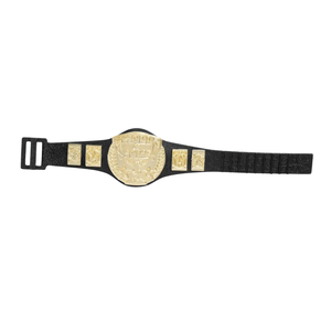 Classic Wrestling Championship Belt Premium Quality Collector's Belt with Gold-Plated Center and <b>Side</b> <b>Plates</b> - Product Image 6