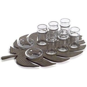 Shot <b>glasses</b> metal shot stand <b>tequila</b> party accessories liquor serving tray cocktail serving set farmhouse bar decor vintage - Product Image 3