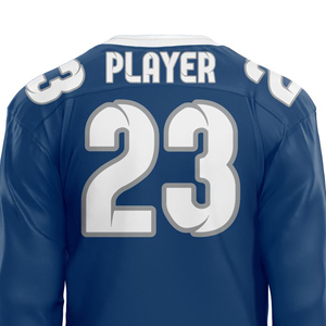 Maillot de hockey sur glace durable par sublimation, maillots d'équipe personnalisés pour hommes, tissu sportif respirant à séchage rapide, uniformes de club personnalisés - Product Image 2