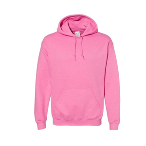 Men's <b>Pink</b> Hooded <b>Sweatshirt</b> Regular Fit Cotton French Terry Casual Pullover with Front Pocket Winter Eco-Friendly Streetwear - Product Image 2