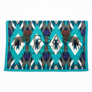 Couvertures de selle western surdimensionnées 34x42, 100% laine de Nouvelle-Zélande, personnalisables, pour l'équitation sportive et les compétitions. - Product Image 6