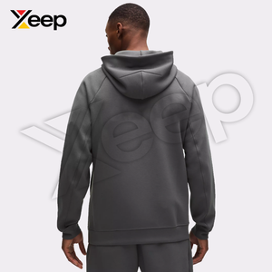 เสื้อฮู้ดดี้ผู้ชาย XEEP Custom Design รุ่นลำลองสำหรับฤดูหนาว  กระเป๋าหน้า  ลายพิมพ์แบบ Heat-Transfer รุ่น XC-MH-30 ผ้าเจอร์ซีย์ โพลีเอสเตอร์/คอตตอน ทรงปกติ - Product Image 2