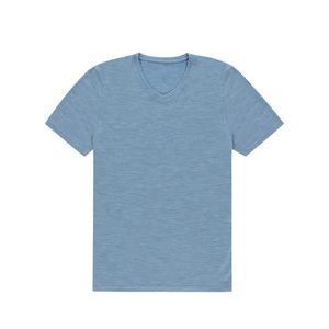 Factory Custom Men's O-Neck Polyester/Cotton T-shirt Eco-Friendly Embroidered with Pattern Knitted Digital Printing - Product Image 6