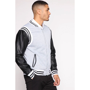 แจ็คเก็ตเลตเตอร์แมนสุดเท่สำหรับผู้ชาย ผ้าคุณภาพสูง ออกแบบได้ตามสั่ง ขายส่งจากผู้ผลิต - Product Image 4