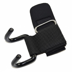 Premium Quality Heavy-Duty Eco-friendly Cotton Rod Hooks Adjustable Wrist Straps <b>Foldable</b> Support for Bodybuilding <b>Benches</b> Rack - Product Image 2