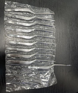Pinzas Curvas de Acero Inoxidable para Tejidos, Ligeras, para Nariz, Garganta y Oído, Instrumento Quirúrgico con Certificación CE, Marca COBECO INSTRUMENTS - Product Image 5