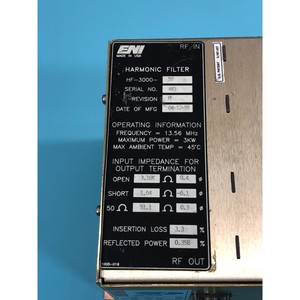 Filtro Armónico ENI HF-3000-50, 3kW, 13.56MHz - Equipo y Piezas de Semiconductores de Confianza de Marca Global - Product Image 3