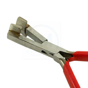 AL MIDA HEALTH CARE INSTRUMENTS Pinces chirurgicales en acier inoxydable à poignée rouge, instrument ophtalmique manuel certifié CE Classe II - Product Image 4