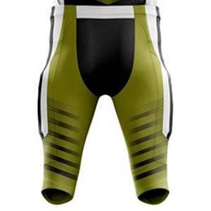 Ensemble Maillot et Pantalon de Football Américain Personnalisé par Sublimation Unisexe Ajusté avec Nom d'Équipe 23 – Anti-humidité et Respirant - Product Image 3