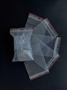 Sacs d'emballage refermables en LDPE avec fermeture éclair, imprimés en héliogravure, pour l'alimentation et l'agriculture, en plastique transparent refermable - Product Image 5