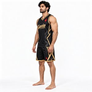 Uniforme de Baloncesto Personalizado, Conjunto Deportivo Transpirable de Camiseta y Pantalones Cortos para Clubes de Baloncesto, Escuelas, Academias, Entrenamientos y Juegos - Product Image 4