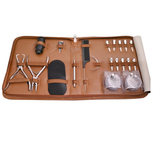 Juego de Pinzas y Agujas Profesionales de Acero Inoxidable para Extensiones de Cabello con Micro Anillos, Kit de Herramientas para Extensiones de Cabello con Cinta Adhesiva para Salón - Product Image 1