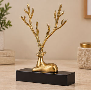Décoration de table de Noël en métal fait à la main en laiton AK avec finition dorée à bas prix pour les cadeaux de Noël/décoration de table - Product Image 2