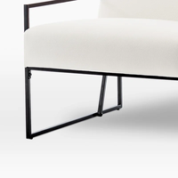 Chaise de salle à manger moderne en fer de qualité supérieure pour la maison, les restaurants, les hôtels et l'usage commercial, robuste, durable, pliable, respectueuse de l'environnement
