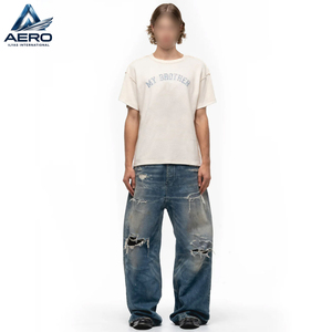 เสื้อยืดผู้ชายแฟชั่นสไตล์วินเทจ ดีไซน์ทันสมัย ใส่สบายๆ ได้ทั้งลำลองและทำงาน แขนสั้น เนื้อผ้าระบายอากาศได้ดี - Product Image 4