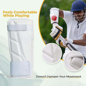 High Quality Professional Cricket Arm Guard with Padded Protection Adjustable Straps Customizable Design & Material for Players - Product Image 4