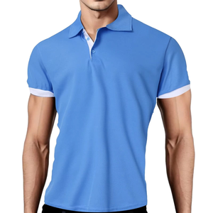 Camisetas Polo de Golf para Hombre, Diseño Personalizado con Logotipo, Nylon Liso de Alta Calidad, Uniformes para Hombre, Venta al Por Mayor - Product Image 4