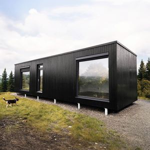Casa Prefabbricata in Acciaio a Energia Solare ed Ecologica, Ufficio Modulare Ignifugo e Leggero, Edificio Commerciale - Product Image 4