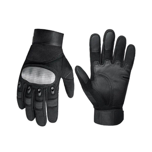 Full Finger PU Weight Lifting Gloves Non-Slip Unisex Outdoor Activities Black With Yellow Palm Grip - Product Image 3