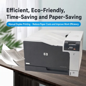 Imprimante couleur A3 <span class=keywords><strong>HP</strong></span> CP5225 reconditionnée de qualité supérieure, testée professionnellement, 20 ppm, imprimante laser couleur de bureau - Fonctionne comme neuve - Product Image 1