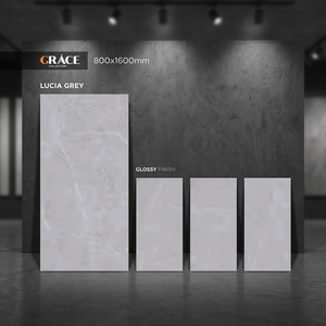 Diseño Natural 800*1600mm lujo mármol brillante porcelana baldosas Lava 32*64 al aire libre sala de estar 80*160cm cerámica esmaltada - Product Image 2