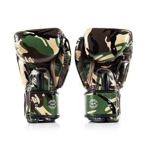 นวมชกมวยไทยหนังวัวแท้ Fairtex รุ่นล่าสุด ลายพราง ดีไซน์สั่งทำพิเศษ พร้อมสายรัดแบบปรับได้ - Product Image 6
