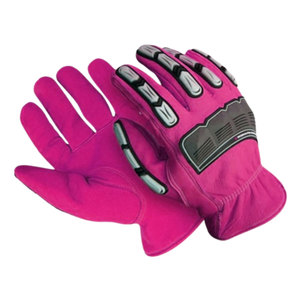Gants de sécurité industriels en cuir pleine fleur de vachette, avec injection TPR, résistants à l'abrasion et à la chaleur, doublure en aramide, respirants, en spandex – Offre Spéciale - Product Image 6