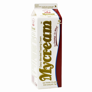 Fancy Foods <b>Non</b> <b>Dairy</b> Cream Manufacture Direct Wholesale Mycream Ivory Blended Topping <b>Creamer</b> 1KG HALAL OEM/ODM Bakery Using - Product Image 1