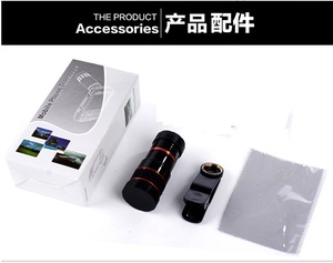 Lente Telefoto Zhihua 8x para Celular, Lente Macro Externa de Vidro com Modo de Foco AF (Foco Manual) - Product Image 5