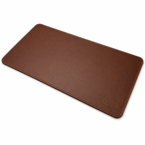 Premium Full Grain Leather <b>Desk</b> Mat Extra <b>Large</b> Waterproof Office Writing Pad Non-Slip Executive Table Blotter Custom Logo - Product Image 1